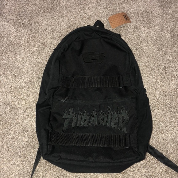 vans x thrasher backpack